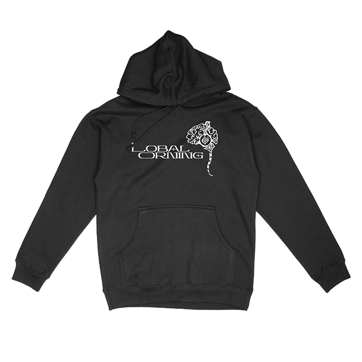 Lobal Orning Brain Logo Hoodie